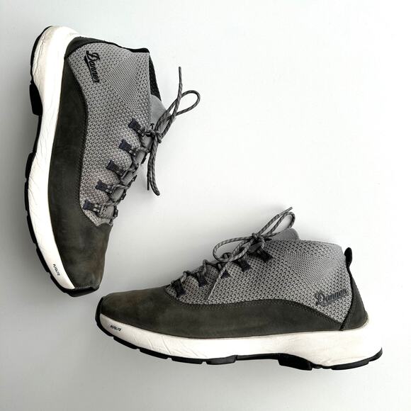 Danner Caprine Gray 31362 Daily Walking Suede 3D‎ Knit Vibram Low Boots men 11
